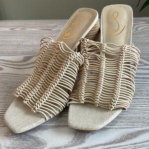 Lightly Worn Sam Edelman Laurette Heeled Sandal - Size 9